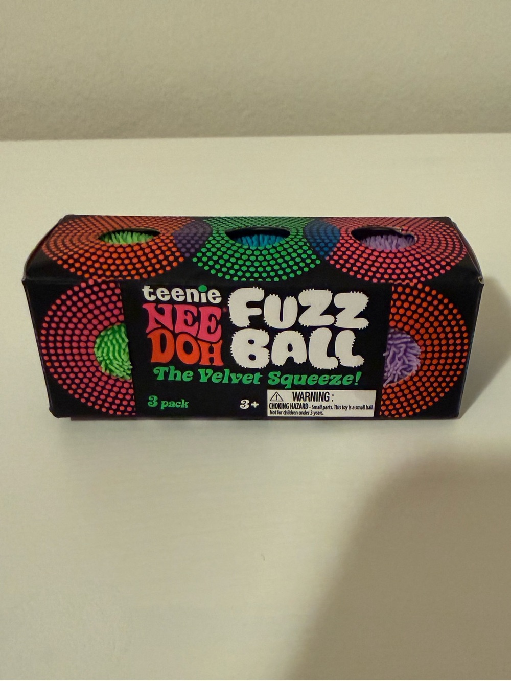 NeeDoh Teenie Fuzz Ball 3-Pack - Picture 3 of 5